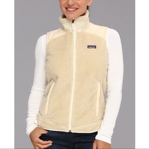 Patagonia faux fur vest